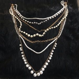Ann Taylor stacked necklace